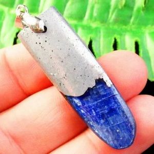 Natural Precious Kyanite Pendant. One of a Kind👍